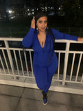 Basic Jumpsuit Blue